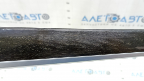Right front panel trim for BMW 3 G20 19-22 in gray wood, air under varnish
