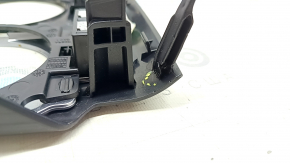 Ford Escape MK4 2020 center console trim, black, textured, chrome trim, broken mount, scratches