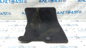 Front right floor mat for Ford Escape MK4 20-24, black cloth, for cleaning
