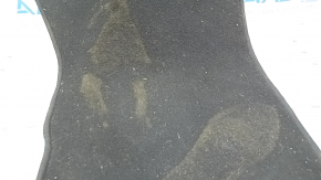 Front right floor mat for Ford Escape MK4 20-24, black cloth, for cleaning
