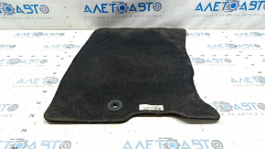 Front right floor mat for Ford Escape MK4 20-24, black cloth, for cleaning