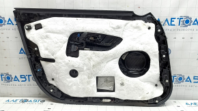 Door trim panel, front right, BMW 3 G20 19-24, black, with handle, with backlight, dented