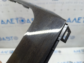 BMW 3 G20 19-24 center console trim in gray wood, scratches