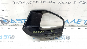 Left front bumper air duct frame BMW 3 G20 19-22 Sport Line, gloss black, scratches, cracked, dent, crack in the fastener