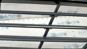 Lower grille of the front bumper BMW 3 G20 19-24 without radar, Sport Line, black gloss, broken fastening, sand