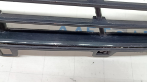 Lower grille of the front bumper BMW 3 G20 19-24 without radar, Sport Line, black gloss, broken fastening, sand
