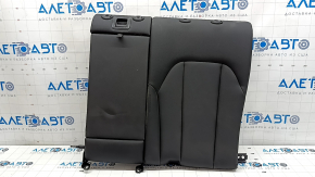 Rear row of seats, 2nd row, upper part, left, BMW 3 G20 19-22, black leather
