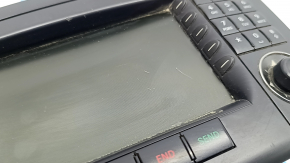 COMAND monitor, display, navigation Mercedes W164 ML scratch, chip defect