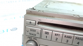 Toyota Avalon 2005-2007 radio tape recorder scratches, button defect