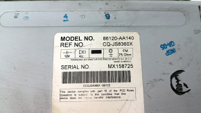 Tape player, CD changer, radio, dashboard Toyota Solara 2.4 04-06 scratches