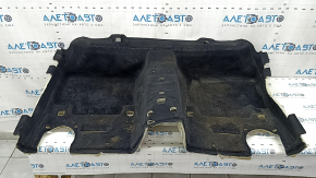 Rear floor covering for BMW 3 G20 19-25, black, dry-cleanable