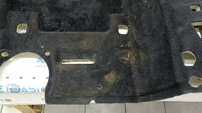 Rear floor covering for BMW 3 G20 19-25, black, dry-cleanable