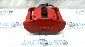 Tesla Model Y 20-25 Type 1 Performance Rear Right Brake Caliper Assembly with Overlay