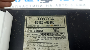 Tape recorder, radio, CD-player Toyota Camry v40 07-09 scratches, no adjustment, crack