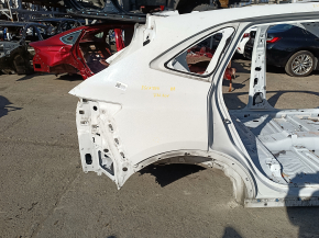 Quarter wing rear right Ford Escape MK4 20-24 on the body, white, bumpers
