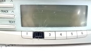 Tape recorder, radio, CD-player Toyota Camry v40 07-09 scratches, missing button, cracks