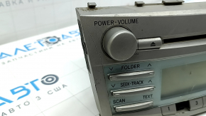 Tape recorder, radio, CD-player Toyota Camry v40 07-09 scratches, missing button, cracks