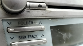 Tape recorder, radio, CD-player Toyota Camry v40 07-09 scratches, cracks