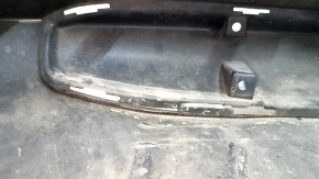 Jeep Cherokee KL 19-23 front bare bumper, lower part, under the trim, structure, scratches, dents, tears