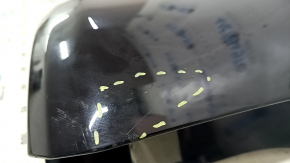 Jeep Cherokee KL 19-23 rear bumper, bare right side, black, scratches