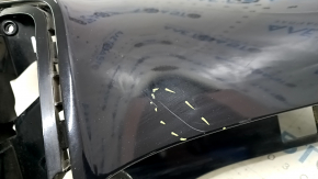 Jeep Cherokee KL 19-23 black rear bumper, bare left, scratches