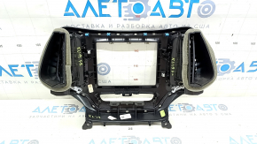 Jeep Cherokee KL 19-23 radio surround with air vents for a large display, scratches