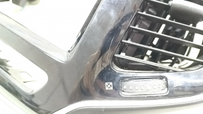 Jeep Cherokee KL 19-23 radio surround with air vents for a large display, scratches