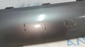 Jeep Cherokee KL 19-22 front bumper lower trim, silver, scratches, dents