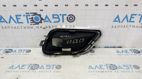 Left fog light frame for Jeep Cherokee KL 19-23 with chrome frame, sand, scratches