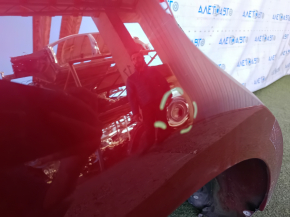 Quarter wing rear right Lexus ES300h ES350 13-18 on the body, red, painted, pokes