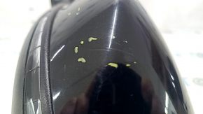 Left side mirror assembly for Jeep Cherokee KL 14-23, 7+7 pins, turn signal, heating, backlight, memory, BSM, sand, scratches