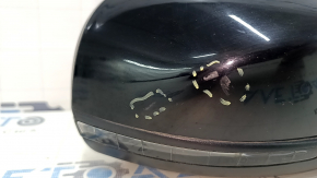 Right side mirror assembly for Jeep Cherokee KL 14-23, 7+7 pins, turn signal, heating, backlight, memory, BSM, scratches, sand