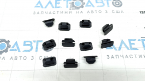 Ford Escape MK3 13-19 Hood Insulation Clips, 11 Pieces, Set
