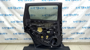 Rear left door assembly for Jeep Cherokee KL 14-23 black PXJ, chip, butt