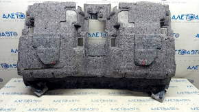 Jeep Cherokee KL 19-23 rear floor covering, black, ready to clean