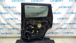 Jeep Cherokee KL 14-23 black PXJ rear right door assembly, dented