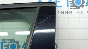 Front left door assembly for Ford Escape MK3 13-19 graphite J7, with code, dents, cracks in the trim, scratches