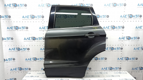 Rear left door assembly for Ford Escape MK3 13-19, tinted, graphite J7, scratches on the trim