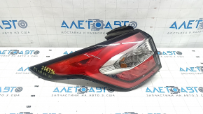 Left outer fender light for Ford Escape MK3 2017-2019, scuffs