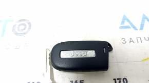 Jeep Cherokee KL 14-23 smart key, 5 buttons, scratches, nicks, chrome chip