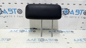 Rear center headrest Jeep Cherokee KL 14-23 black leather, scratches, tear