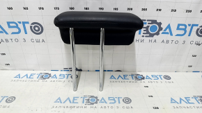 Rear center headrest Jeep Cherokee KL 14-23 black leather, scratches, tear
