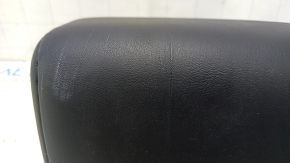Rear center headrest Jeep Cherokee KL 14-23 black leather, scratches, tear