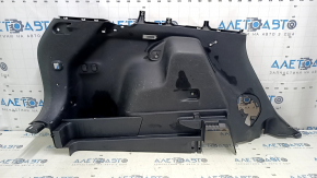 Left arch trim for Jeep Cherokee KL 19-23, black, under the electrical cover, scratches, worn, dented plastic, without trim