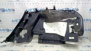 Left arch trim for Jeep Cherokee KL 19-23, black, under the electrical cover, scratches, worn, dented plastic, without trim