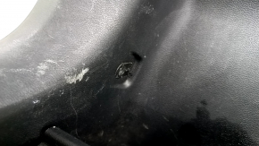 Left arch trim for Jeep Cherokee KL 19-23, black, under the electrical cover, scratches, worn, dented plastic, without trim