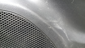 Right arch trim for Jeep Cherokee KL 19-23, black, for electric door and subwoofer, scratches, worn, without trim
