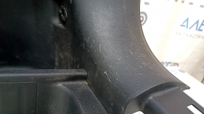 Right arch trim for Jeep Cherokee KL 19-23, black, for electric door and subwoofer, scratches, worn, without trim