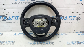 Jeep Cherokee KL 14-21 black leather steering wheel, heated, with lower trim, dents, scratches