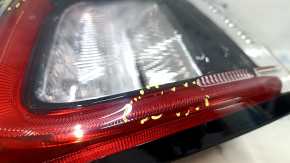 Left outer fender light for a Jeep Cherokee KL 19-23, scratches, and sand.